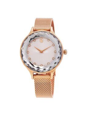 NWT Swarovski Nova Chrono Quartz White Dial Watch Amazon.com: Swarovski Nova Chrono Watch, Swiss Made, Metal  main image 3